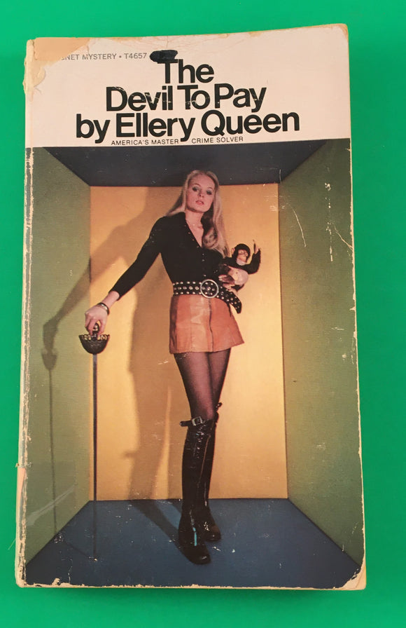 The Devil to Pay by Ellery Queen PB Paperback 1971 Vintage Mystery Crime Signet