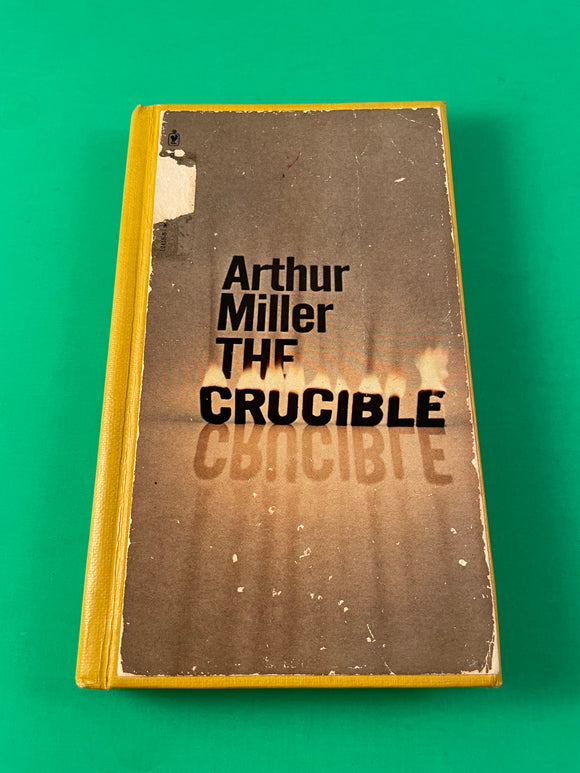 The Crucible by Arthur Miller Vintage 1978 Bantam Hardcover Play Drama Classic Historical Fiction Salem Witch Trial Hunt