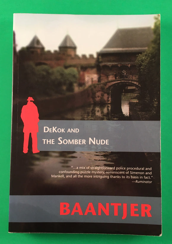 Dekok and the Somber Nude by Baantjer TPB Paperback 1992 Vintage Crime Thriller