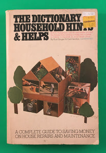 The Dictionary of Household Hints & Helps by Singer TPB Paperback Vintage 1974