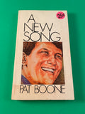 A New Song by Pat Boone Vintage 1973 Creation House Paperback Christian Biography