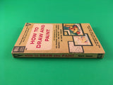 How To Draw and Paint by Henry Gasser PB Paperback Vintage 1961 Dell Art