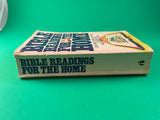 Bible Readings for the Home 300 Vital Scripture Topics in Question and Answer Form Revised Vintage 1963 Paperback