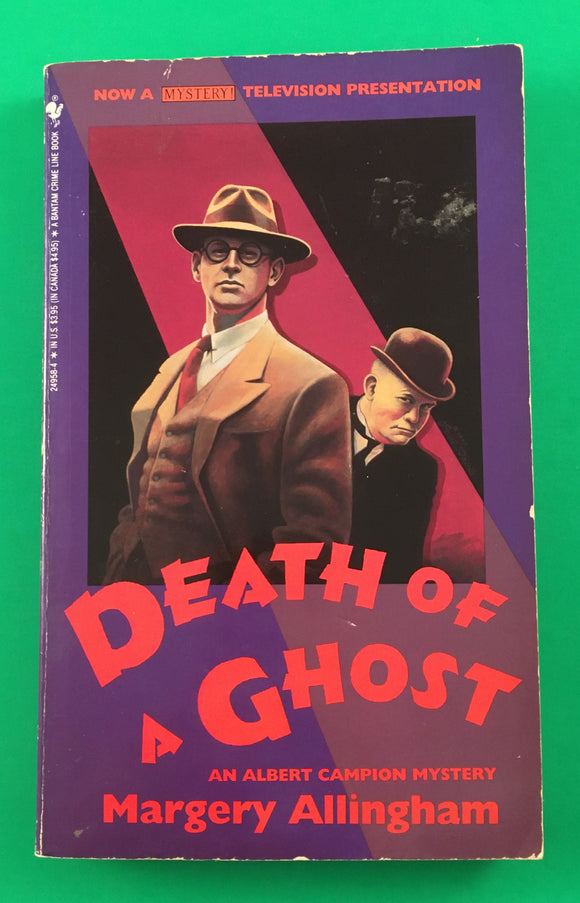 Death of a Ghost by Margery Allingham PB Paperback 1989 Vintage Crime Thriller