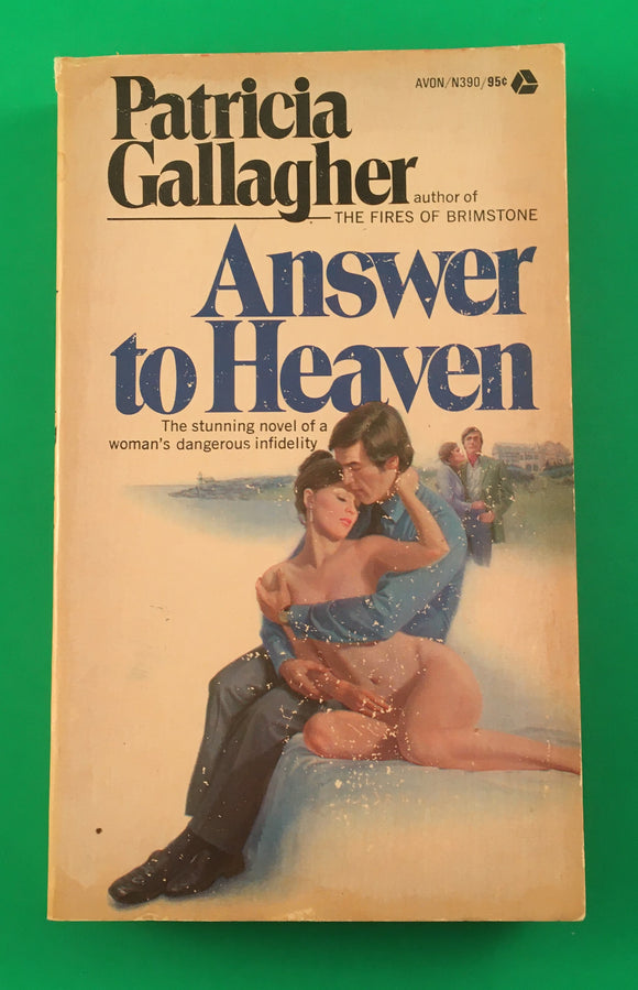 Answer to Heaven by Patricia Gallagher PB Paperback 1971 Vintage Romance Avon
