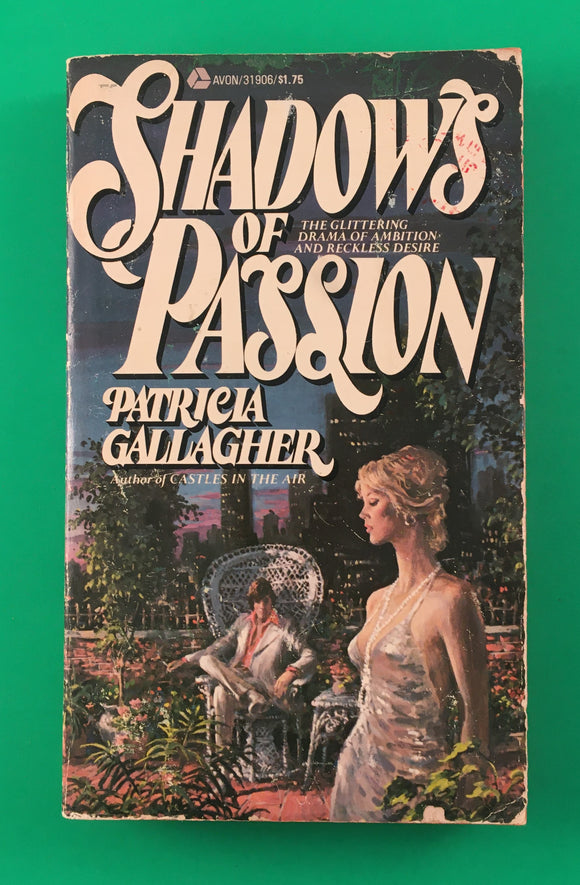 Shadows of Passion by Patricia Gallagher PB Paperback 1971 Vintage Romance Avon