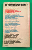 The Five-Day Course in Thinking by Edward de Bono PB Paperback 1968 Vintage