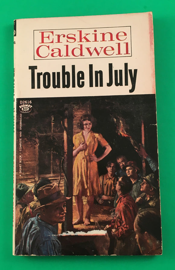 Trouble In July by Erskine Caldwell PB Paperback 1940 Vintage Classic Novel