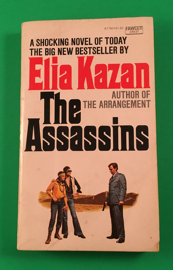 The Assassins by Elia Kazan PB Paperback 1973 Vintage Crime Thriller Fawcett