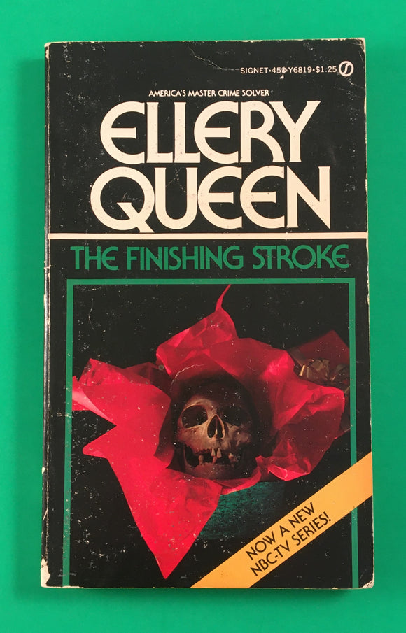 The Finishing Stroke by Ellery Queen PB Paperback Vintage 1967 Crime Mystery