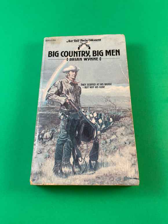Ace Western Double Big Country Big Men Brand of the Gun by Brian Wynne 1972 PB