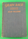 Grain Race by Alan Villiers HC Hardcover 1938 Vintage Nautical History Scribners