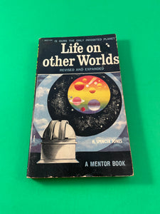 Life on Other Worlds by H Spencer Jones 1960 Mentor Vintage Science Astronomy PB