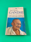 Gandhi His Life and Message for the World Louis Fischer 1954 Vintage Mentor PB