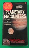 Planetary Encounters The Future of Unmanned Spaceflight by Robert Powers PB Paperback 1980 Vintage UFOs Warner