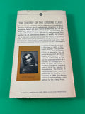 The Theory of the Leisure Class by Thorstein Veblen Vintage 1953 Mentor Paperback An Economic Study of Institutions