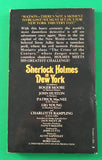 Sherlock Holmes in New York by D R Bensen PB Paperback 1976 Vintage Sapinsley