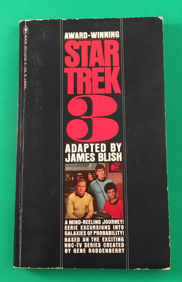 Star Trek 3 by James Blish PB Paperback 1972 Vintage SciFi TV Series Tie-In