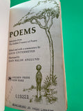 Poems A Golden Book Louis Untermeyer Anglund Vintage 1968 Hardcover Poetry HC PB
