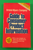 Bristol-Myers Company Guide to Consumer Product Information 8th 1982 Paperback