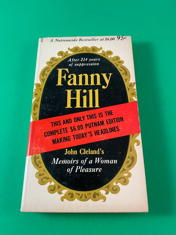 Fanny Hill by John Cleland Memoirs of a Woman of Pleasure Vintage 1963 Putnam Paperback