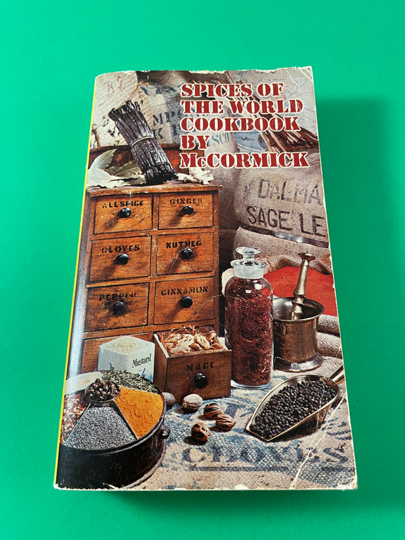 Spices of the World Cookbook by McCormick Vintage 1964 Collins Penguin Paperback Recipes
