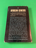 African Genesis Animal Origins Nature of Man by Robert Ardrey Vintage 1968 Dell