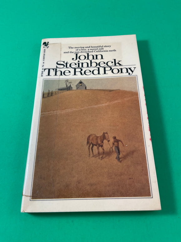 The Red Pony by John Steinbeck Vintage 1973 Bantam Pathfinder Paperback