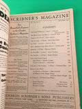 Scribner's Sep September 1932 Magazine Vintage Galsworthy Literary Poems Stories