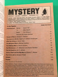 Mystery Magazine Nov November 1976 Vintage Movies TV Books Games Reviews Monthly