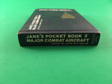 Jane's Pocket Book 2 Major Combat Aircraft Taylor Vintage 1973 Hardcover Flights