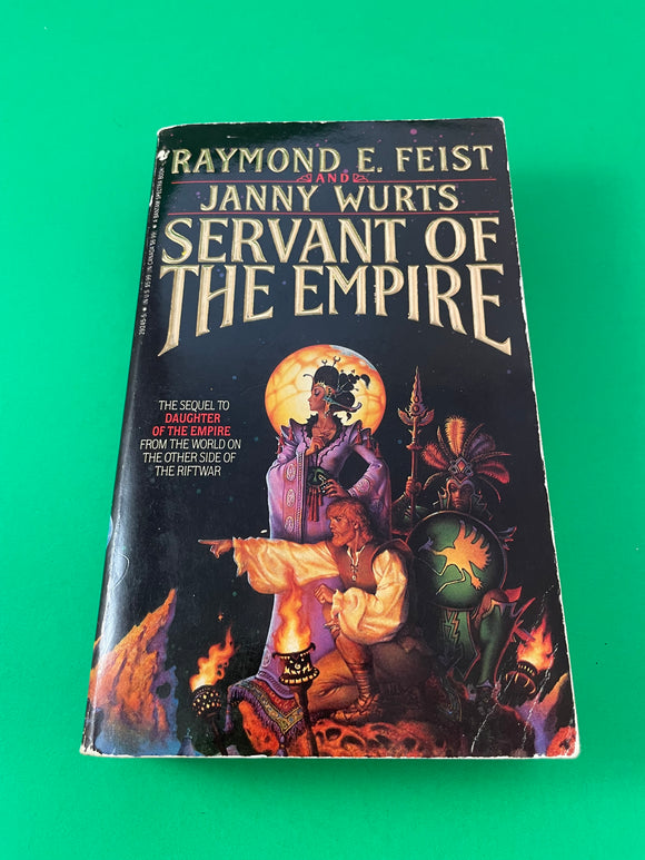 Servant of the Empire by Raymond E. Feist & Janny Wurts Vintage 1991 Bantam Spectra Fantasy Paperback Riftwar