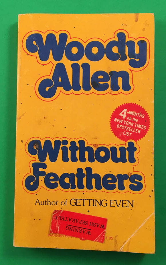 Without Feathers by Woody Allen Vintage 1976 Warner Paperback Humor Stories Play