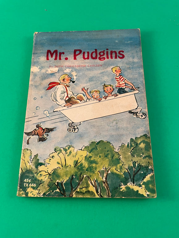 Mr. Pudgins by Ruth Christoffer Carlsen Vintage 1964 Scholastic Kids Childrens Paperback TPB Magic