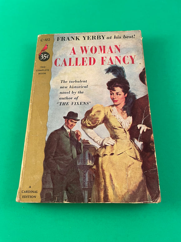 A Woman Called Fancy by Frank Yerby Vintage 1953 Pocket Cardinal Paperback Historical Novel Georgia
