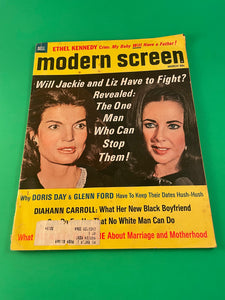 Modern Screen Mar 1969 Jackie Kennedy Elizabeth Taylor Barbara Eden Goldie Hawn