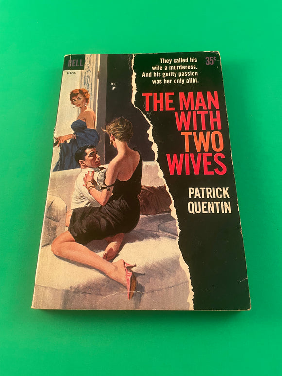 The Man with Two Wives by Patrick Quentin PB Paperback 1959 Dell Thriller Murder