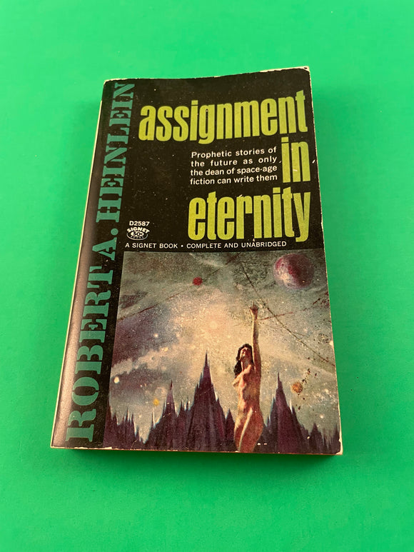 Assignment in Eternity by Robert A. Heinlein Vintage 1953 Signet SciFi Paperback Short Stories