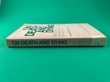 On Death and Dying by Elisabeth Kubler-Ross Vintage 1976 Macmillan Paperback End of Life 5 Stages