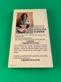 Crepes Suzanne by Suzanne Topper Vintage 1976 Zebra Paperback Pancakes Desserts