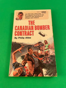 The Canadian Bomber Contract by Philip Atlee Vintage 1971 Gold Medal Paperback