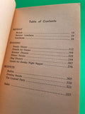 Menu Classics Thoughts for Food Recipes Cookbook Gourmet Party Guide Signet 1969