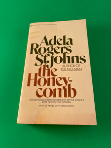 The Honeycomb by Adela Rogers St. Johns 1970 World's Most Fascinating Woman PB