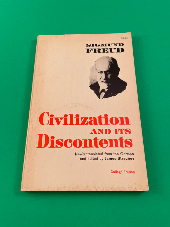 Civilization and its Discontents by Sigmund Freud Vintage 1962 First Edition TPB James Strachey Norton