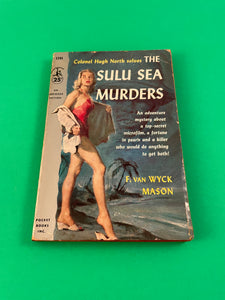 The Sulu Sea Murders by F. Van Wyck Mason Vintage 1958 Pocket Mystery Paperback