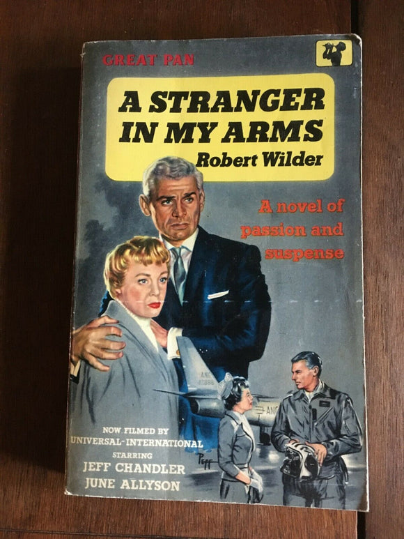 A Stranger in My Arms by Robert Wilder Vintage PB Paperback Pan Books 1959 Tiger