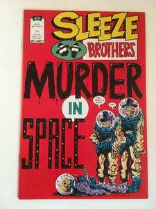 Sleeze Brothers Issue #4 Murder In Space Epic Marvel Comics 1989 Andy Lanning