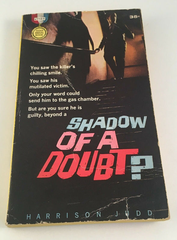 Shadow of a Doubt? by Harrison Judd Vintage PB Paperback 1961 Gold Medal Mystery