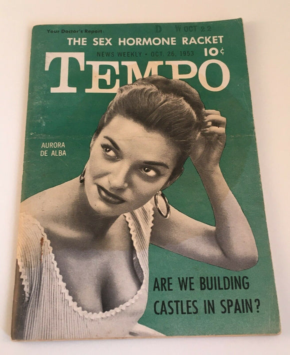 Tempo Pocket News Weekly Oct 26 1953 Aurora De Alba Digest Magazine Vol 1 No 21