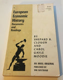 European Economic History Documents Readings Clough Moodie Paperback 1965 Anvil
